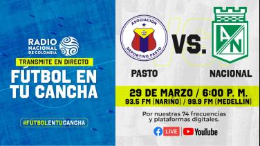 Duelo de realidades: Nacional vs Cúcuta por Radio Nacional de Colombia