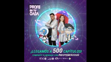 Los 500 episodios de Profe en tu casa celebrados por sus fans